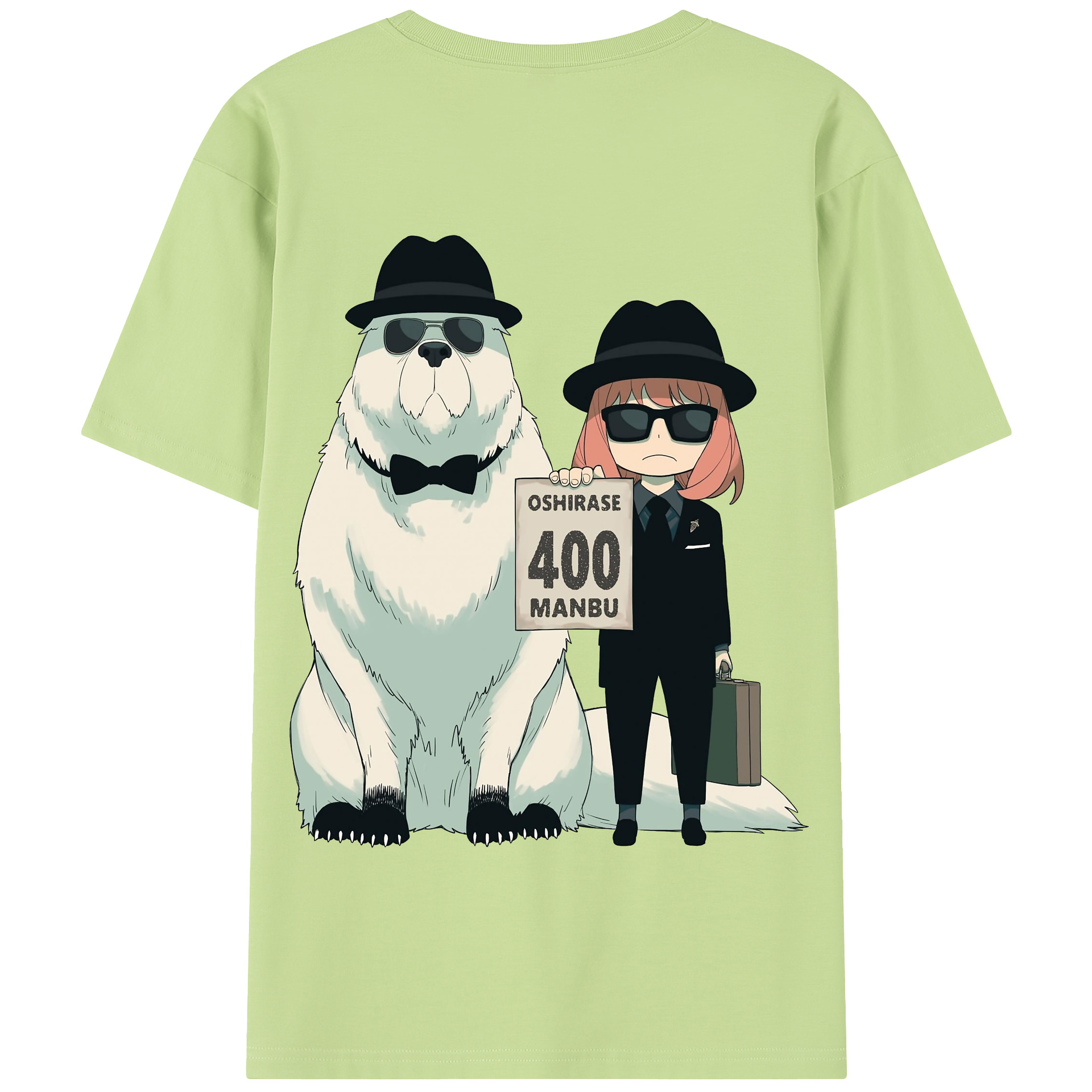 （画像用） SPY×FAMILY间谍家家酒 綿100％半袖Tシャツ（背面プリント）